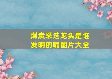 煤炭采选龙头是谁发明的呢图片大全