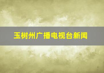 玉树州广播电视台新闻