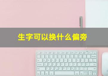 生字可以换什么偏旁