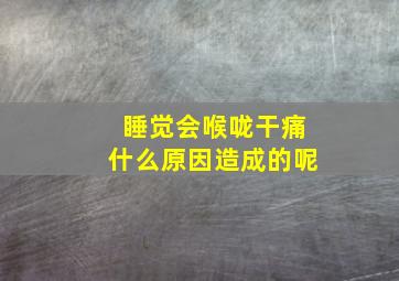 睡觉会喉咙干痛什么原因造成的呢