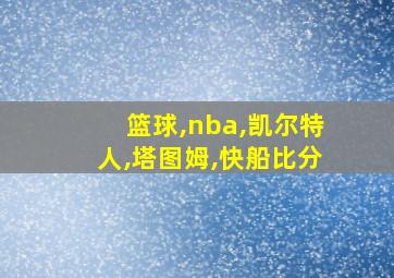 篮球,nba,凯尔特人,塔图姆,快船比分