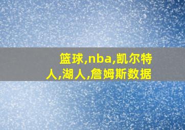 篮球,nba,凯尔特人,湖人,詹姆斯数据