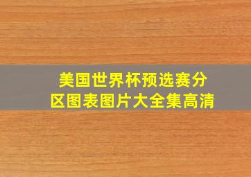 美国世界杯预选赛分区图表图片大全集高清