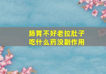 肠胃不好老拉肚子吃什么药没副作用