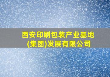 西安印刷包装产业基地(集团)发展有限公司