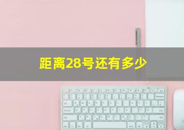 距离28号还有多少