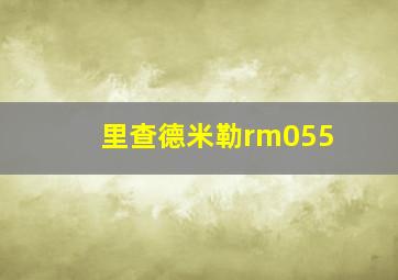 里查德米勒rm055