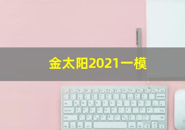 金太阳2021一模