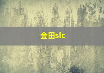 金田slc