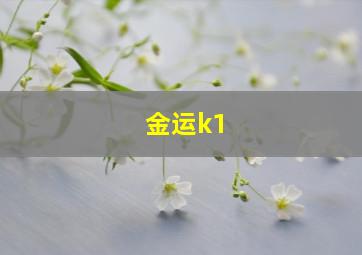 金运k1