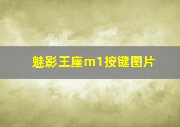 魅影王座m1按键图片