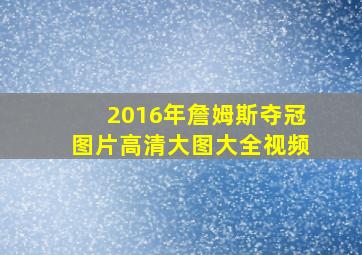 2016年詹姆斯夺冠图片高清大图大全视频