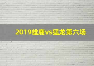 2019雄鹿vs猛龙第六场