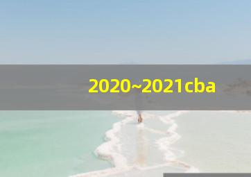 2020~2021cba