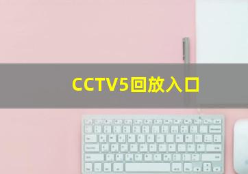 CCTV5回放入口