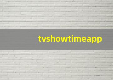 tvshowtimeapp