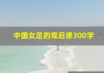 中国女足的观后感300字