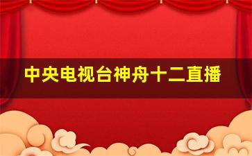 中央电视台神舟十二直播