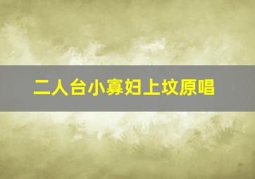 二人台小寡妇上坟原唱