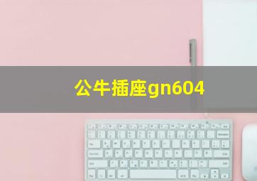 公牛插座gn604