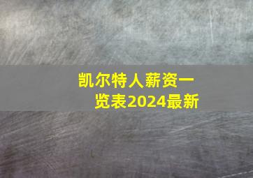 凯尔特人薪资一览表2024最新