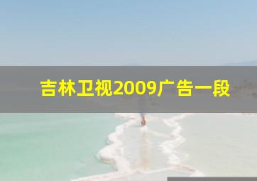 吉林卫视2009广告一段