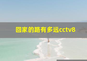 回家的路有多远cctv8