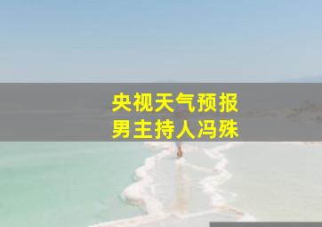 央视天气预报男主持人冯殊