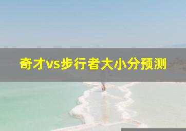 奇才vs步行者大小分预测