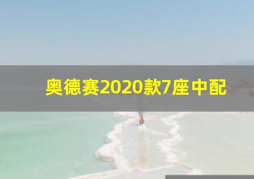 奥德赛2020款7座中配