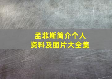 孟菲斯简介个人资料及图片大全集