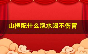 山楂配什么泡水喝不伤胃