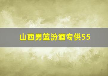 山西男篮汾酒专供55