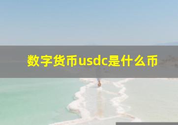 数字货币usdc是什么币