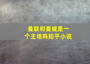 曼联和曼城是一个主场吗知乎小说