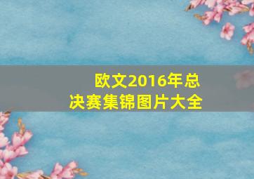 欧文2016年总决赛集锦图片大全