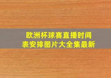 欧洲杯球赛直播时间表安排图片大全集最新