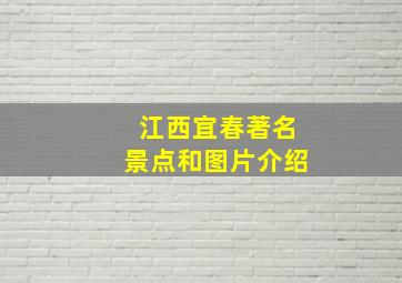 江西宜春著名景点和图片介绍