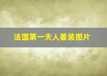 法国第一夫人着装图片