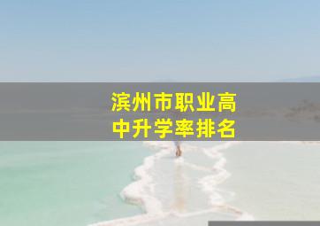 滨州市职业高中升学率排名