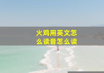 火鸡用英文怎么读音怎么读