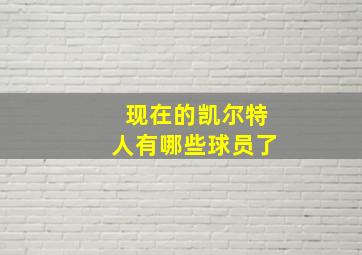 现在的凯尔特人有哪些球员了