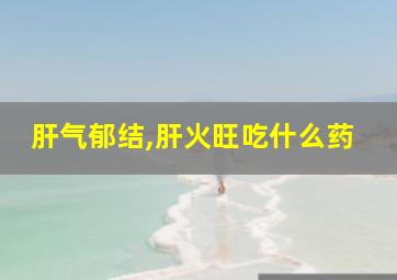 肝气郁结,肝火旺吃什么药