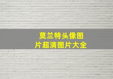 莫兰特头像图片超清图片大全