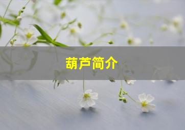 葫芦简介