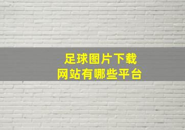 足球图片下载网站有哪些平台