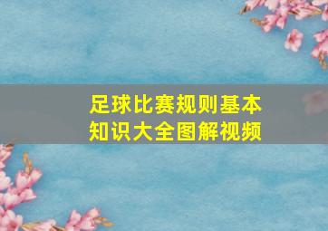 足球比赛规则基本知识大全图解视频