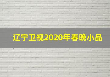 辽宁卫视2020年春晚小品