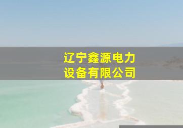 辽宁鑫源电力设备有限公司