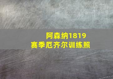 阿森纳1819赛季厄齐尔训练照